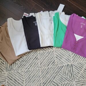 Northern Reflections Short Sleeve Tops (Small) - Multi-Color Pack NWT